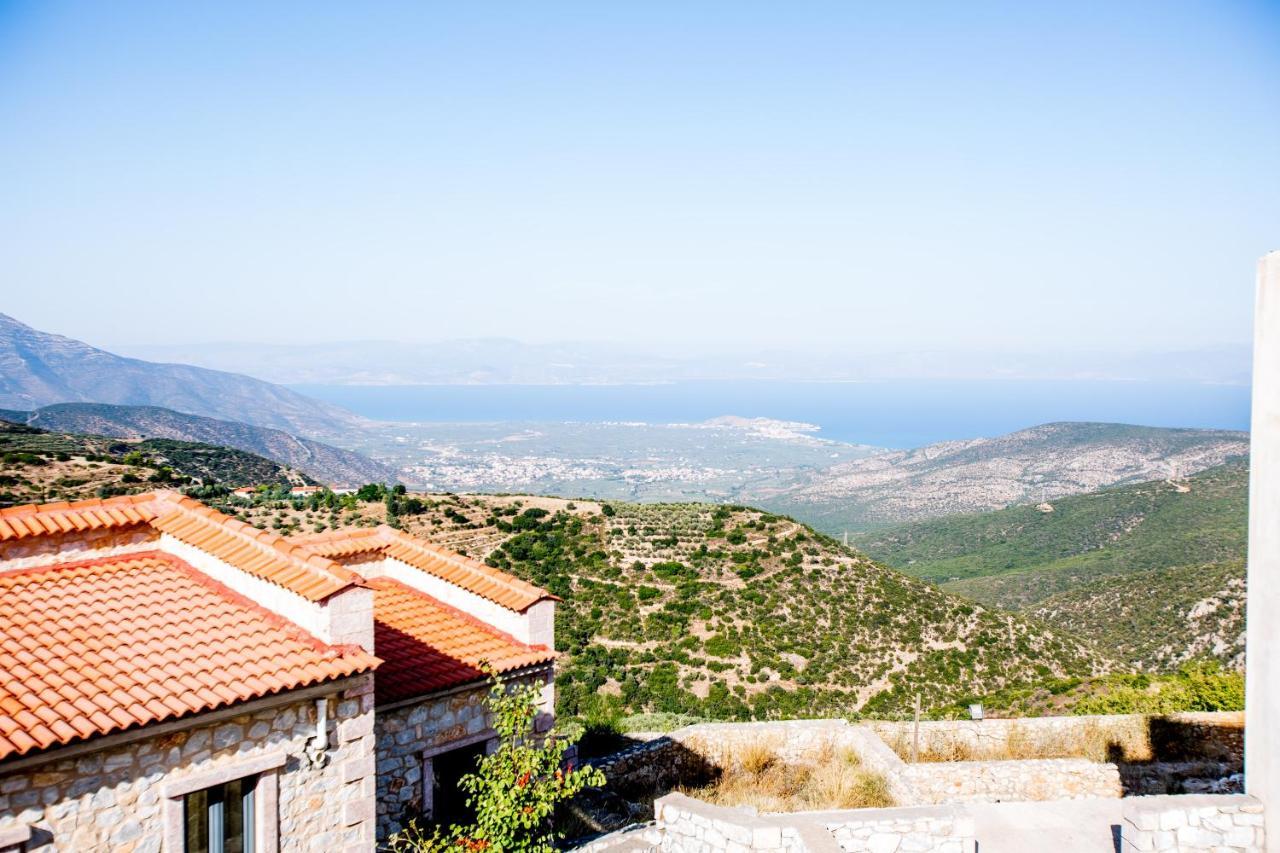 Raise Luxury Villas With A Great Sea View Of Astros Oriní Meligoú Luaran gambar