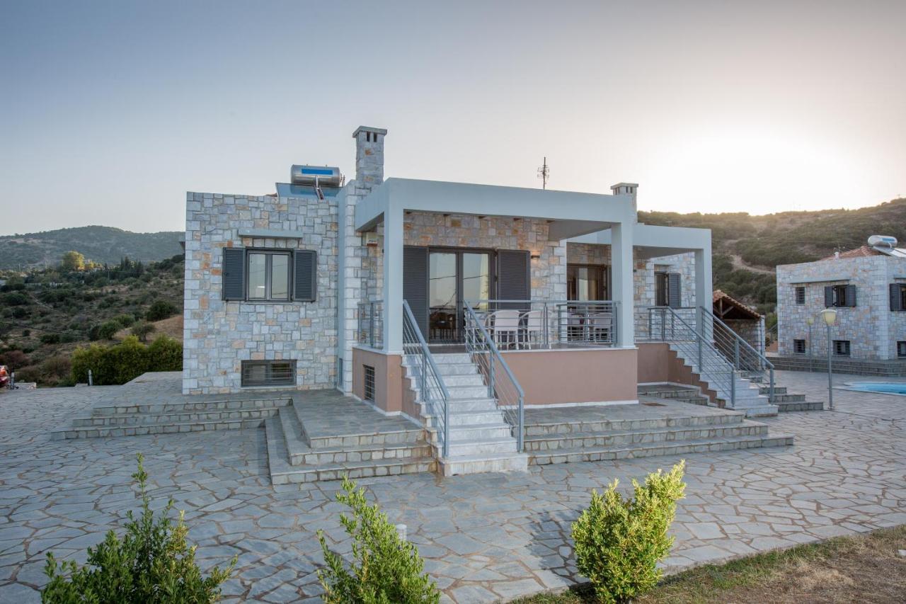 Raise Luxury Villas With A Great Sea View Of Astros Oriní Meligoú Luaran gambar